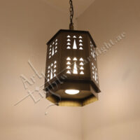 SYLA 471 - Brass Hanging Lantern by Art Light