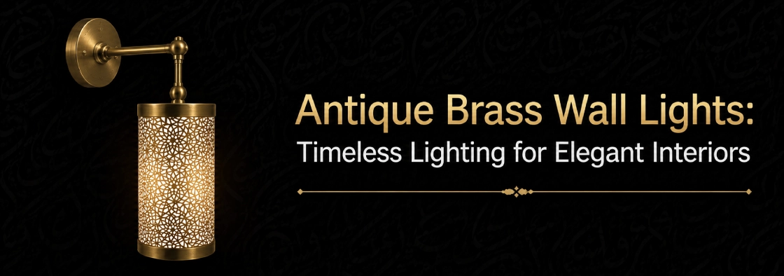 Antique Brass Wall Lights_ Timeless Lighting for Elegant Interior