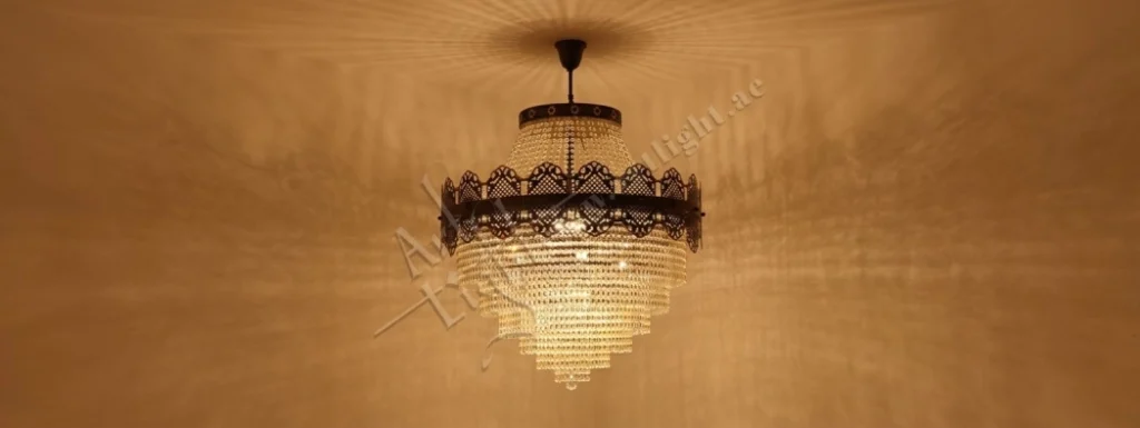 Chandelier for High Ceiling Living Room