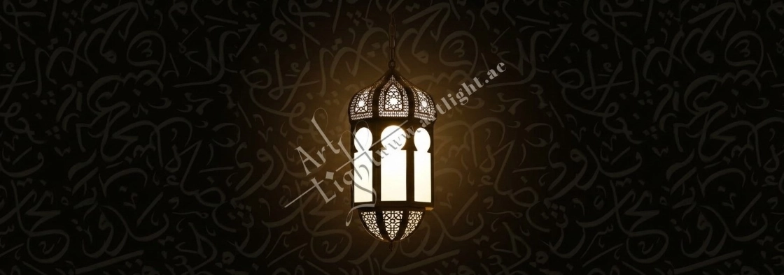 Moroccan-style outdoor lighting